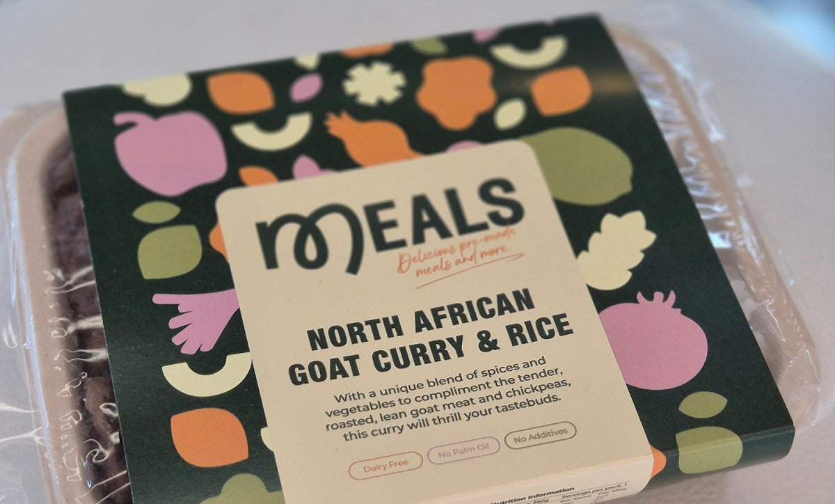 North African Goat Curry Meal