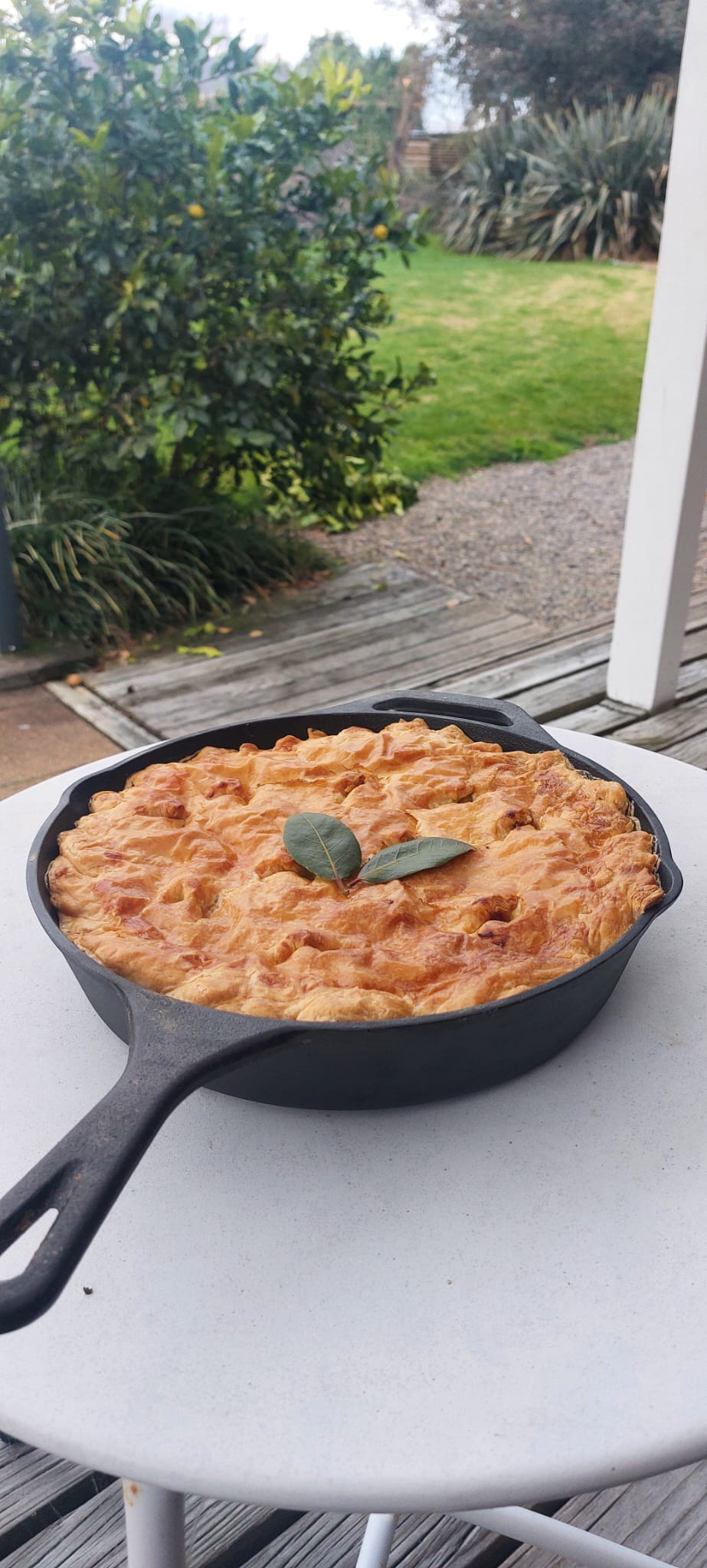 Chicken & Leek Skillet Pie - Family Size