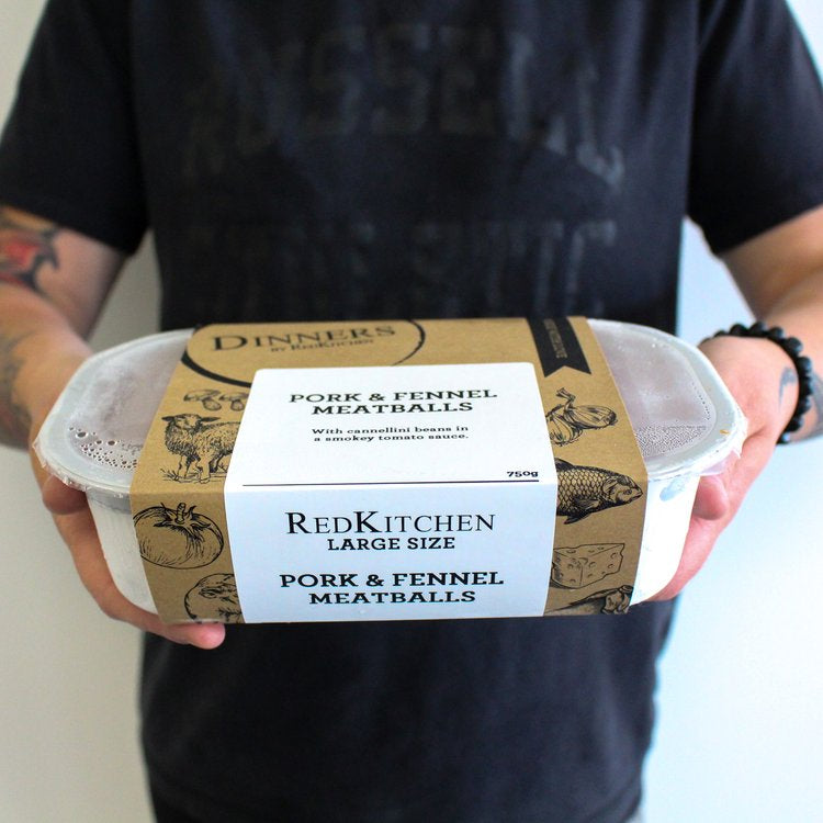 Red Kitchen Pork & Fennel Meatballs - Large Size