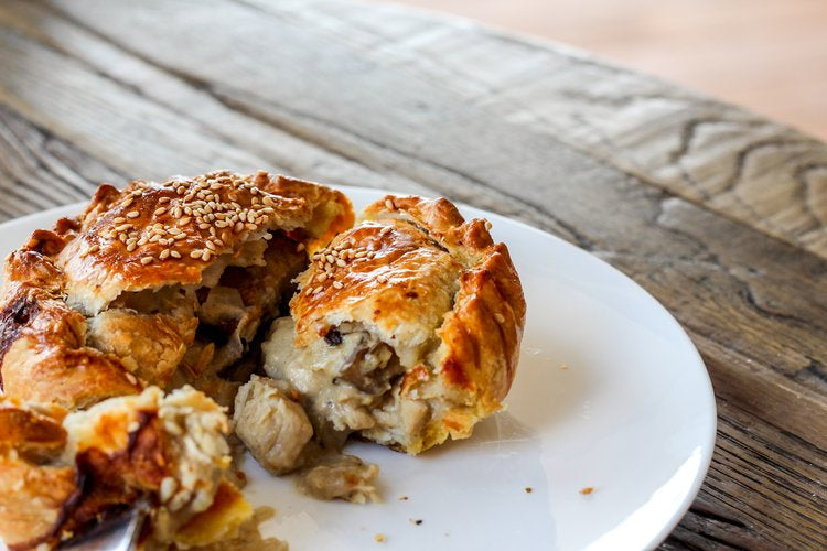 Chicken & Porcini Mushroom Pie - Individual